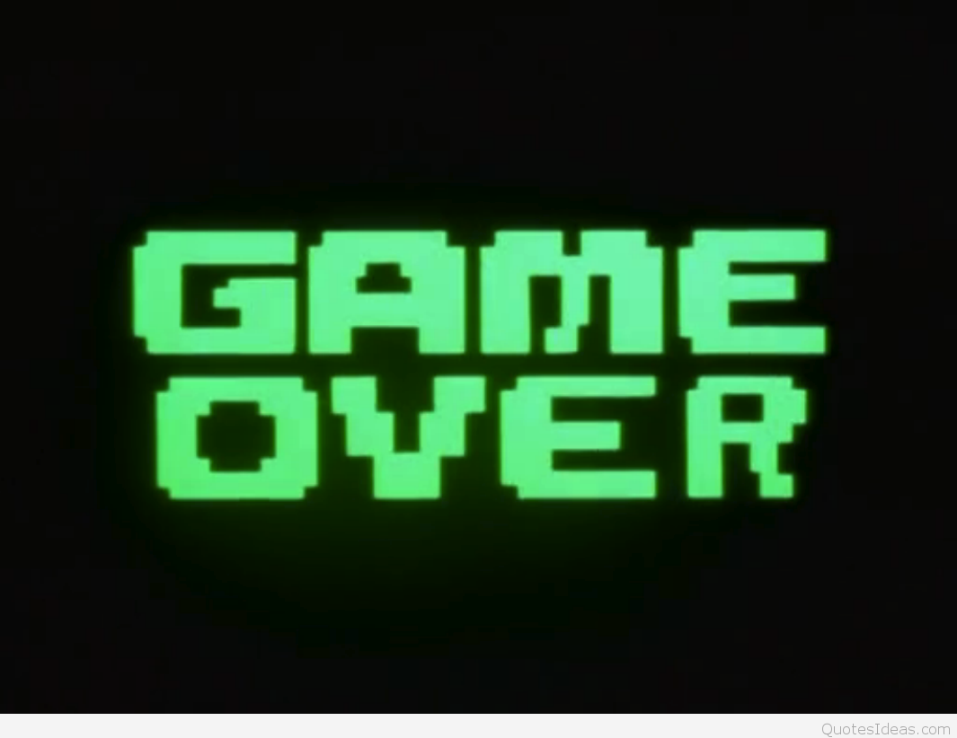 wallpaper game over,green,text,font,clock,display device