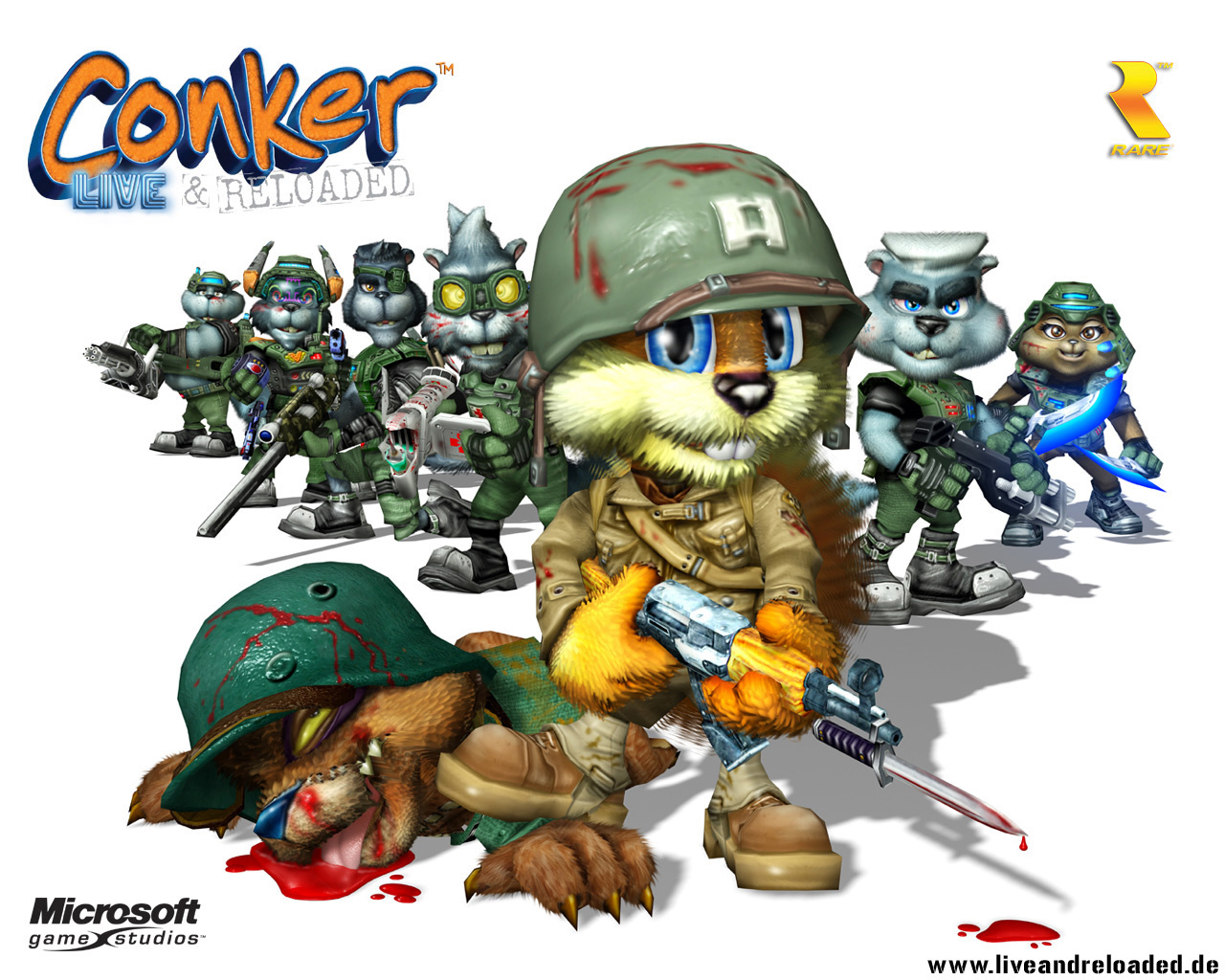 conker's bad fur day wallpaper,cartoon,illustration,fictional character,pc game,toy