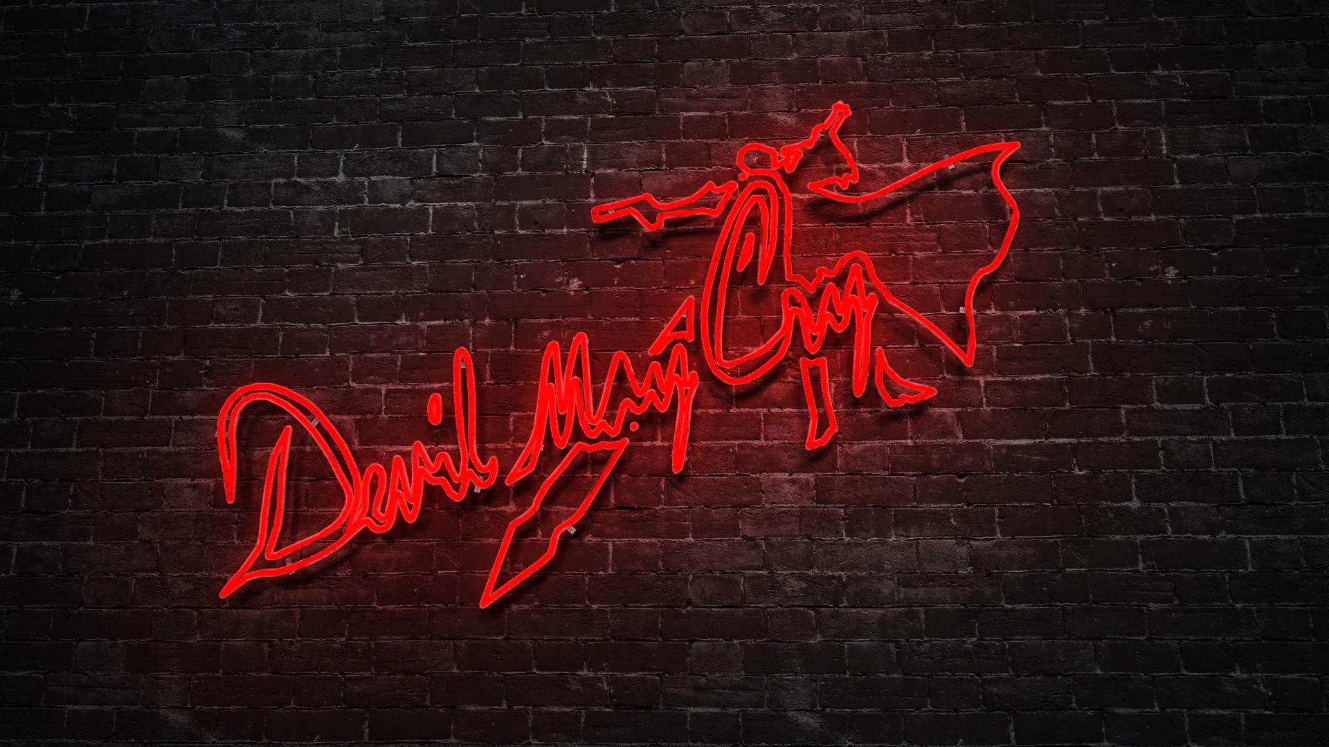 devil live wallpaper,red,text,black,font,wall