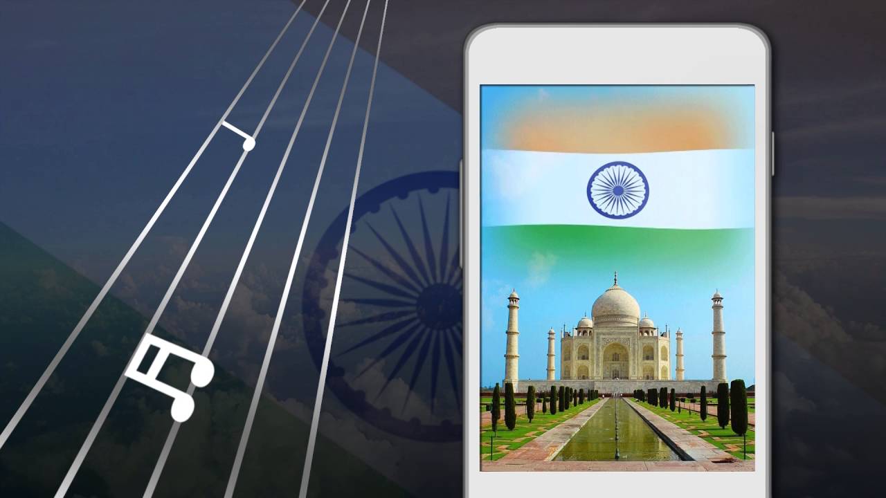3d india flag live wallpaper,landmark,sky,iphone,technology,gadget