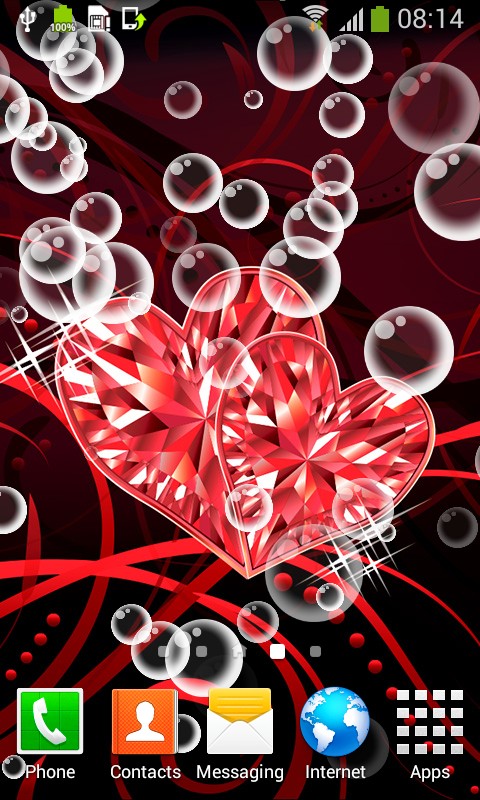 cuori di diamante live wallpaper,rosso,testo,modello,disegno grafico,design