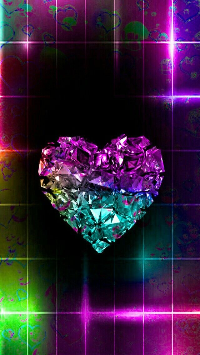 ハートビートライブ壁紙,心臓,紫の,ピンク,バイオレット,光