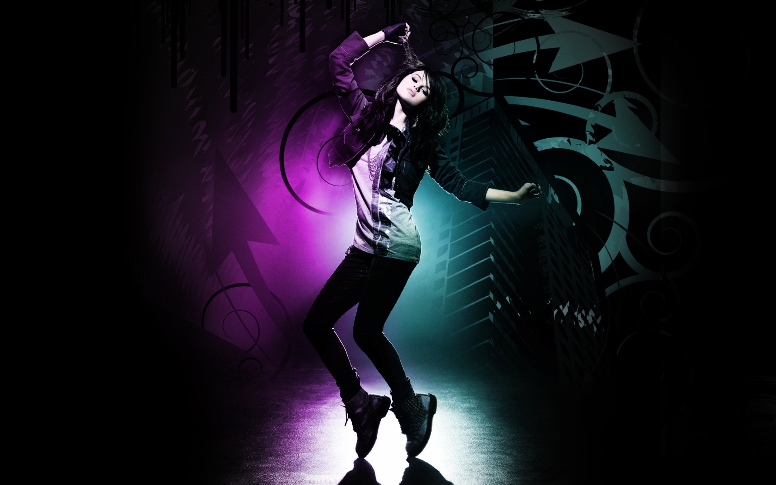 tanz live wallpaper,lila,tanzen,hip hop tanz,violett,grafikdesign