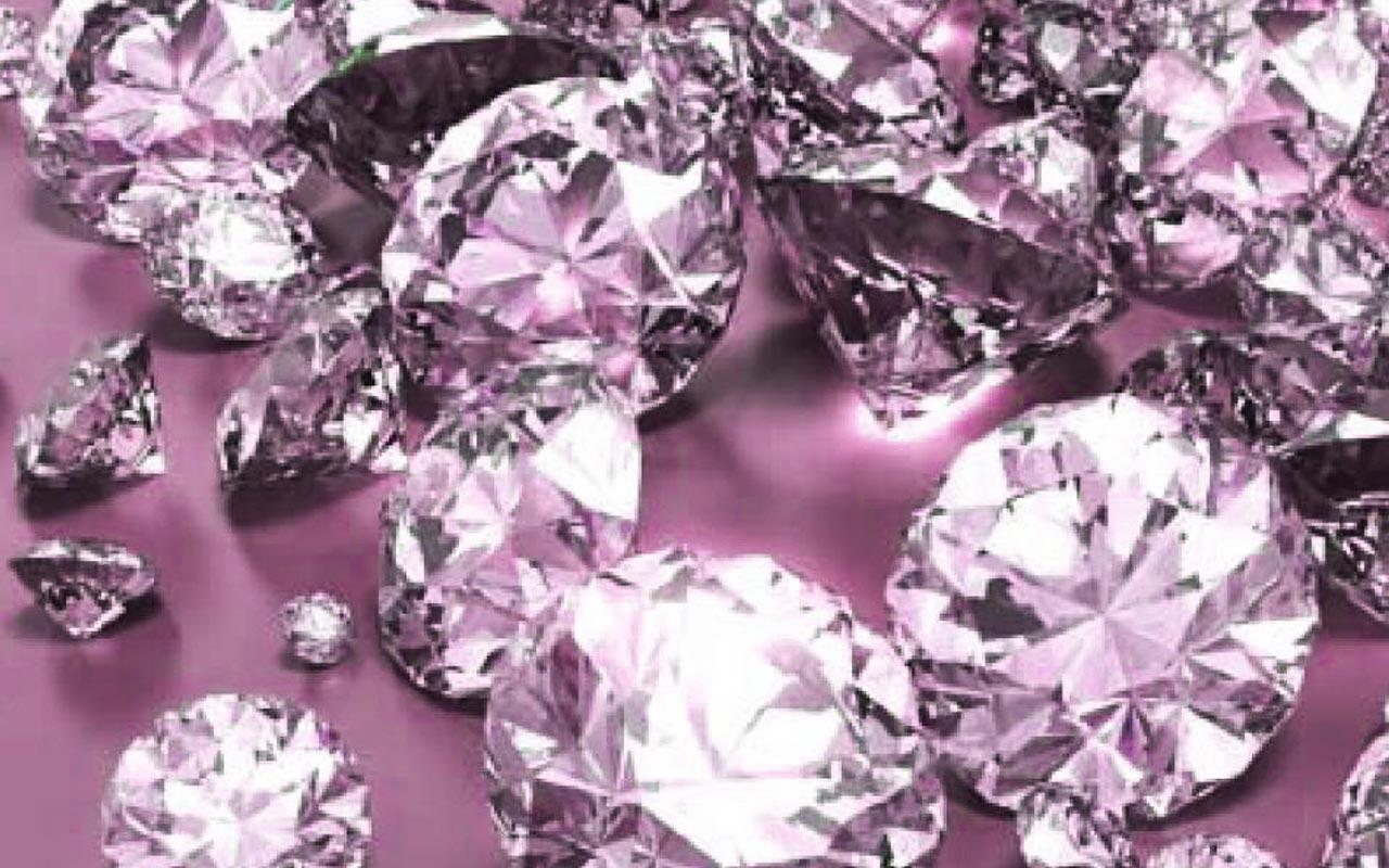 ダイヤモンドハートライブ壁紙,ダイヤモンド,宝石用原石,ピンク,紫の,ラベンダー