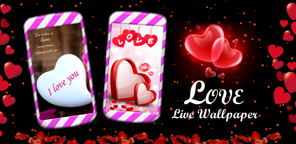 amore cuore live wallpaper,cuore,san valentino,amore,font,pubblicità