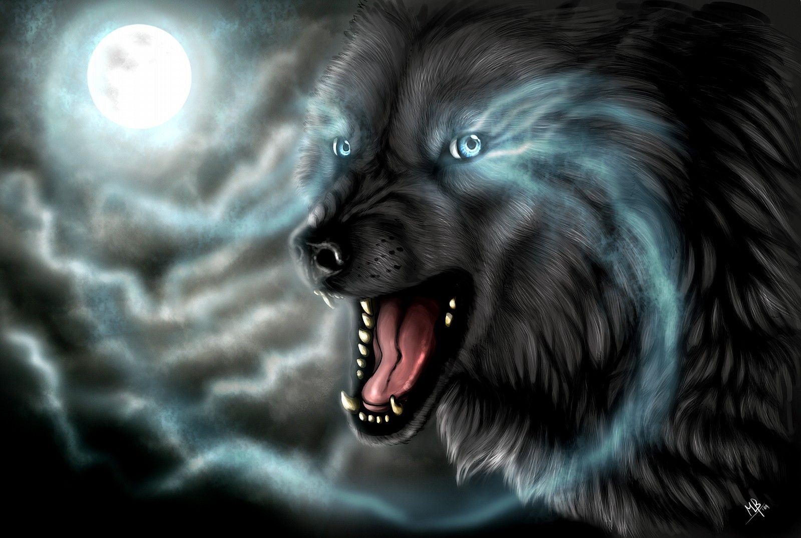 live wolf wallpaper kostenlos,wolf,werwolf,dunkelheit,schnauze,zahn