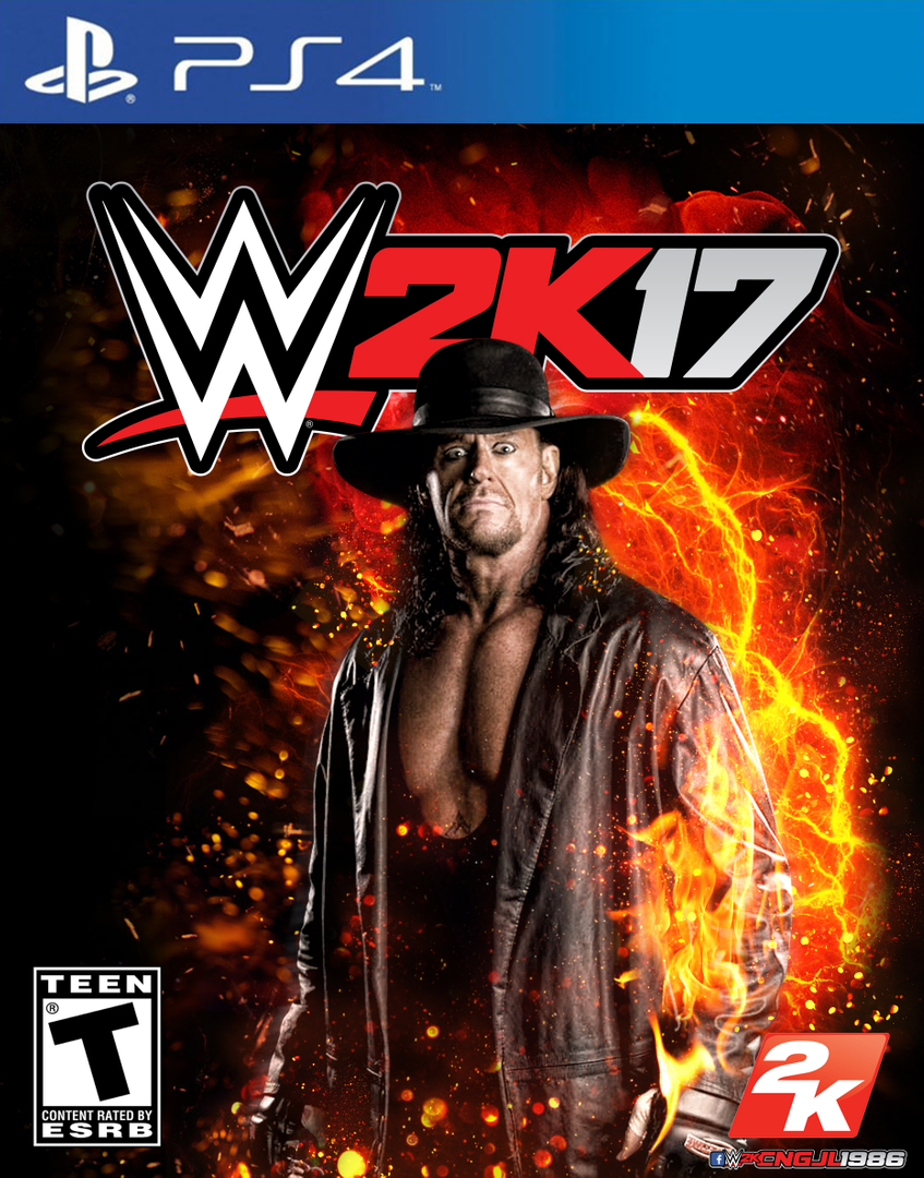 wwe 2k17 wallpaper,computerspiel,technologie,videospielsoftware,album cover,gadget