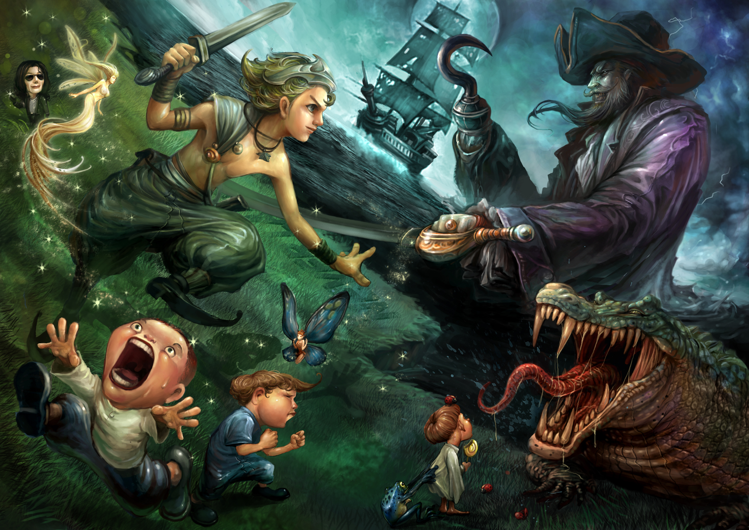 pan wallpaper,action adventure game,mythology,cg artwork,adventure game,games