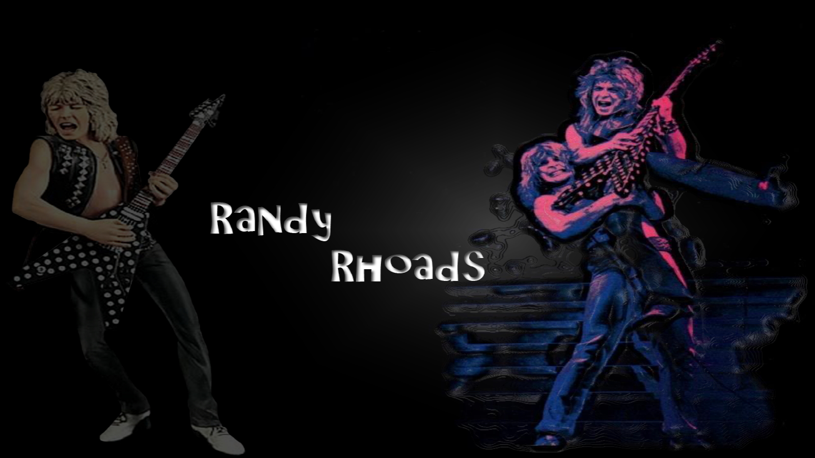 randy rhoads wallpaper,guitarist,darkness,musician,fictional character,music