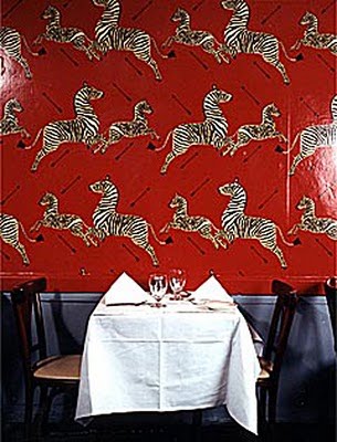 red zebra wallpaper,red,wall,wallpaper,mural,room