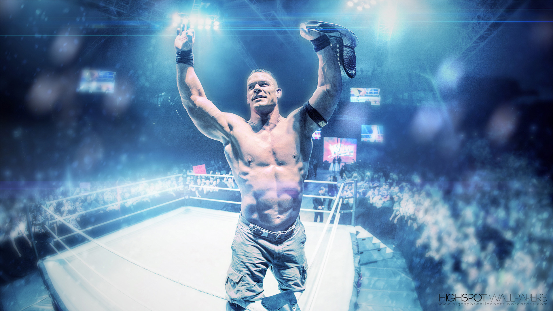 john cena live wallpaper,wrestler,professional wrestling,muscle,barechested,lucha libre (318834