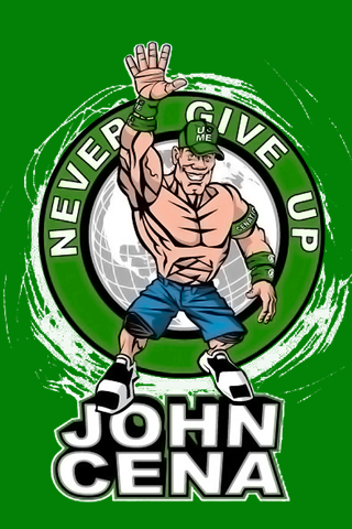 john cena fondo de pantalla para iphone,verde,dibujos animados,ilustración,campeonato,personaje de ficción