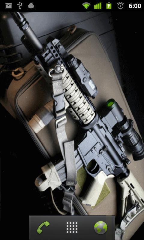 gun wallpaper 3d,gun,firearm,action figure,airsoft gun,fictional character