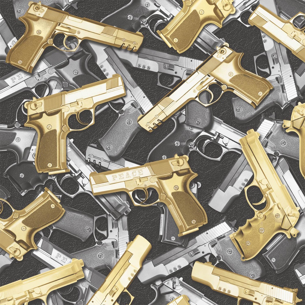 gold gun wallpaper,firearm,gun,brass,metal,design