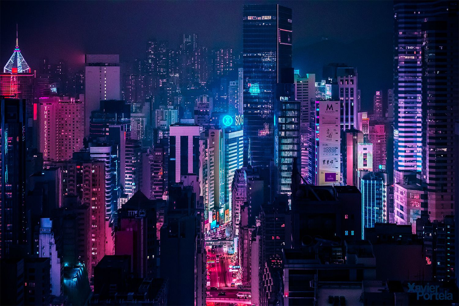 fond d'écran néo tokyo,paysage urbain,zone métropolitaine,ville,zone urbaine,horizon