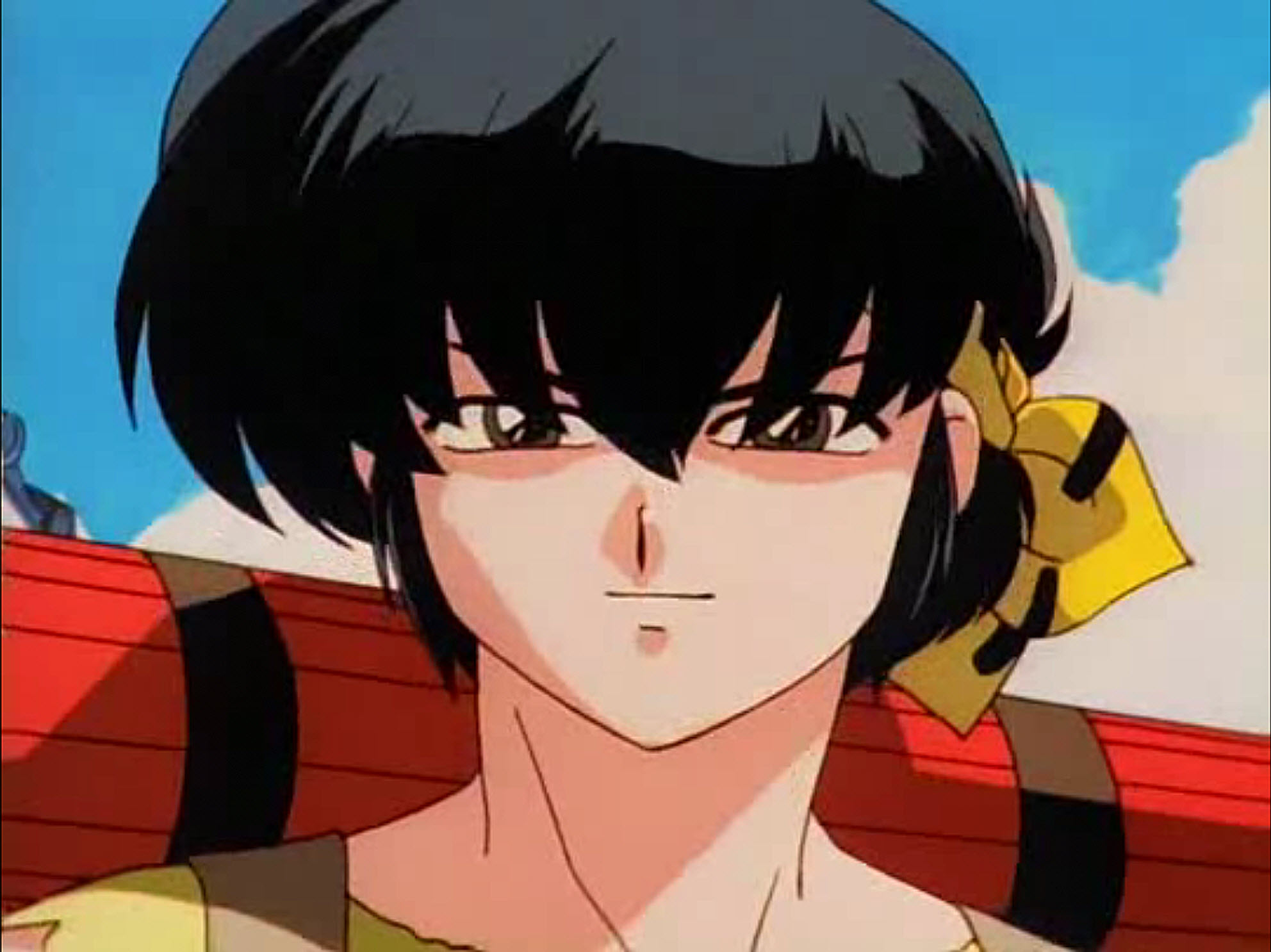 ranma wallpaper,face,hair,cartoon,facial expression,anime