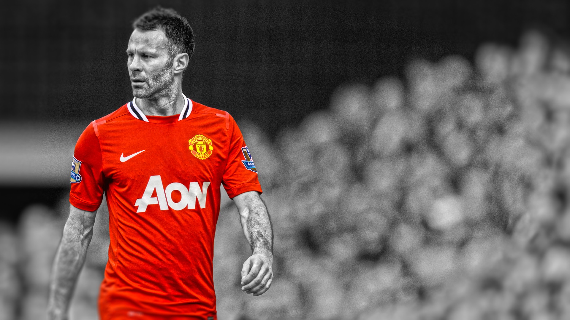 fondo de pantalla de ryan giggs,jugador,jugador de fútbol,jugador de fútbol,ropa de deporte,equipo