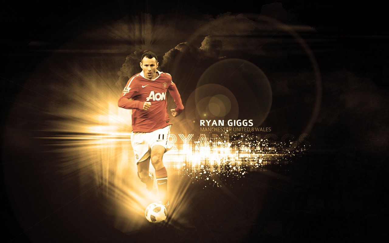 sfondo di ryan giggs,leggero,buio,bagliore dell'obiettivo,fotografia flash,prestazione