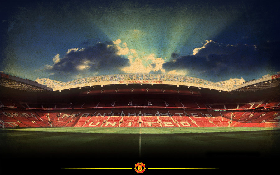 vecchio trafford wallpaper hd,stadio,cielo,stadio specifico di calcio,nube,atmosfera