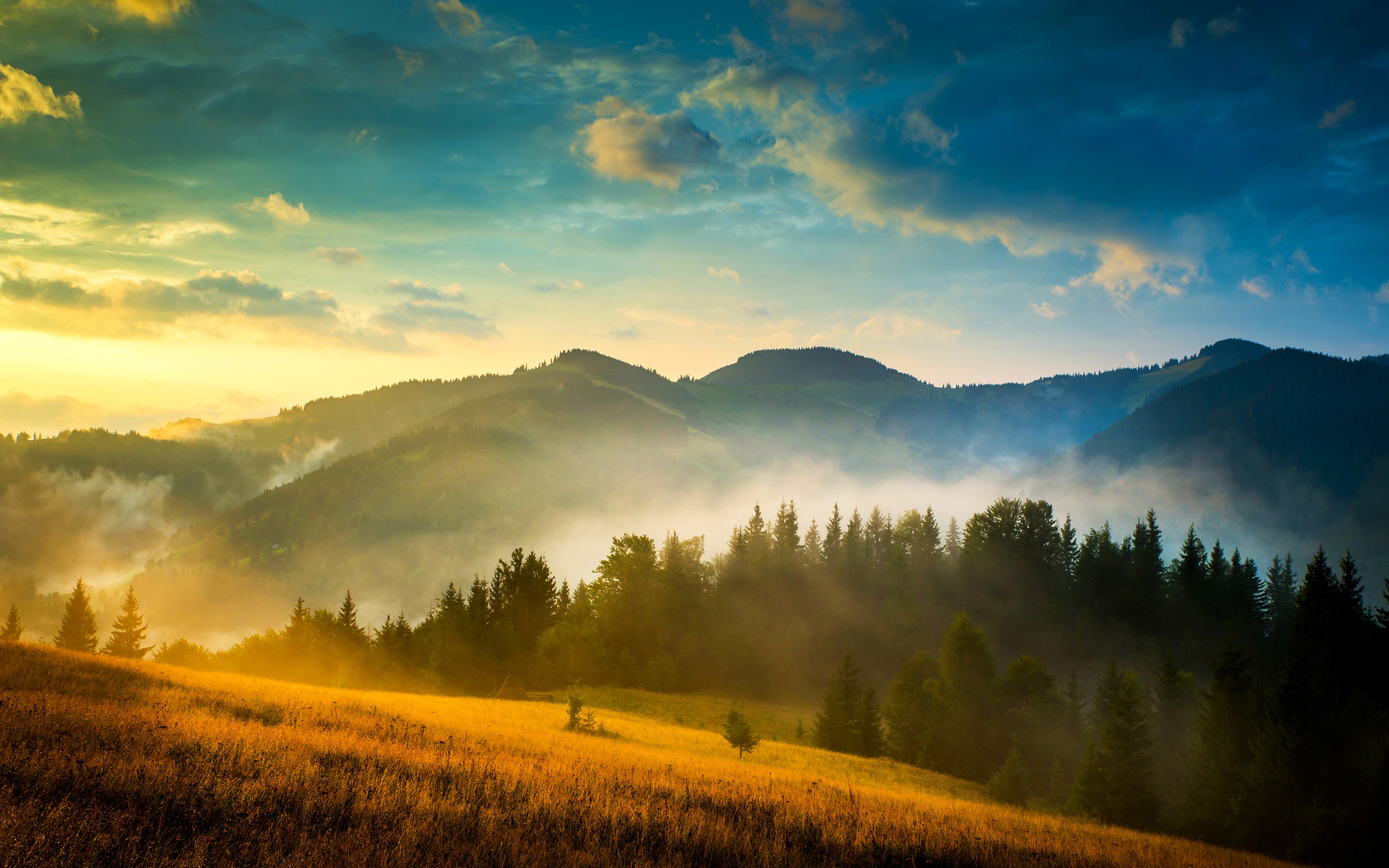 fonds d'écran de paysage cool,ciel,la nature,paysage naturel,matin,montagne