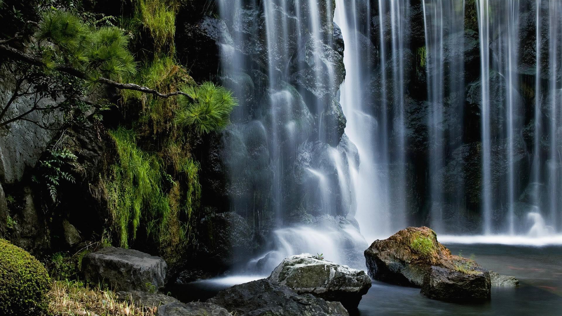 fondos de pantalla de paisaje fresco,cascada,cuerpo de agua,recursos hídricos,paisaje natural,naturaleza