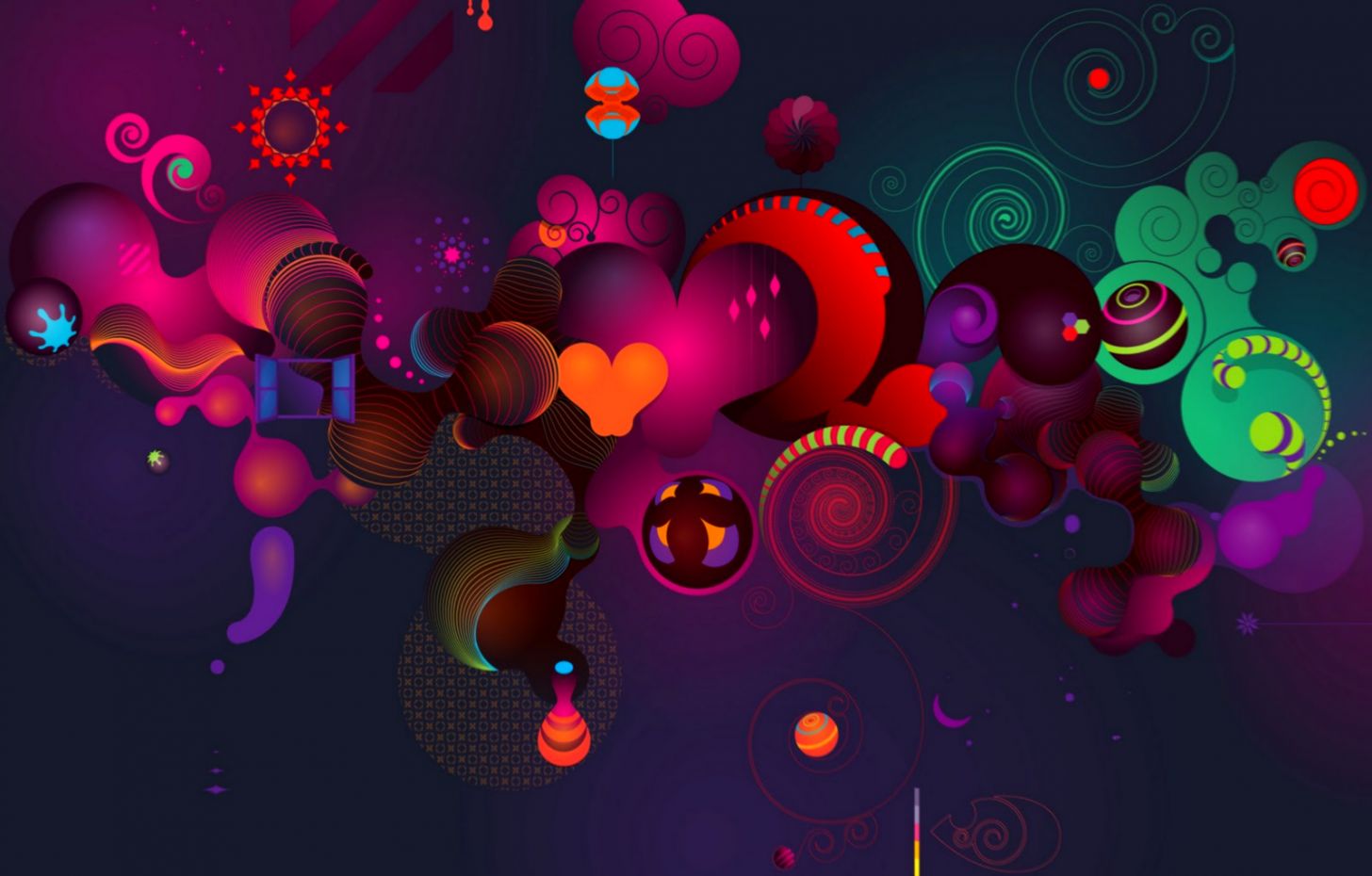 fondos de pantalla portátil hd para windows 7,violeta,diseño gráfico,púrpura,arte fractal,circulo