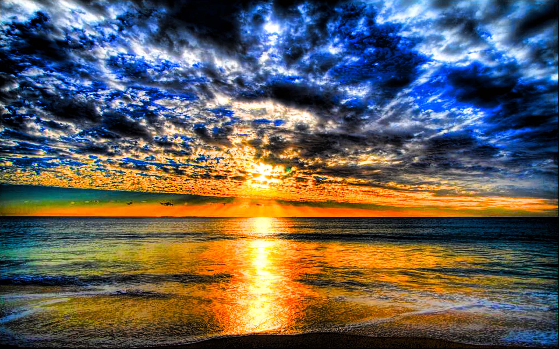 laptop wallpapers hd for windows 7,sky,horizon,nature,sunrise,reflection