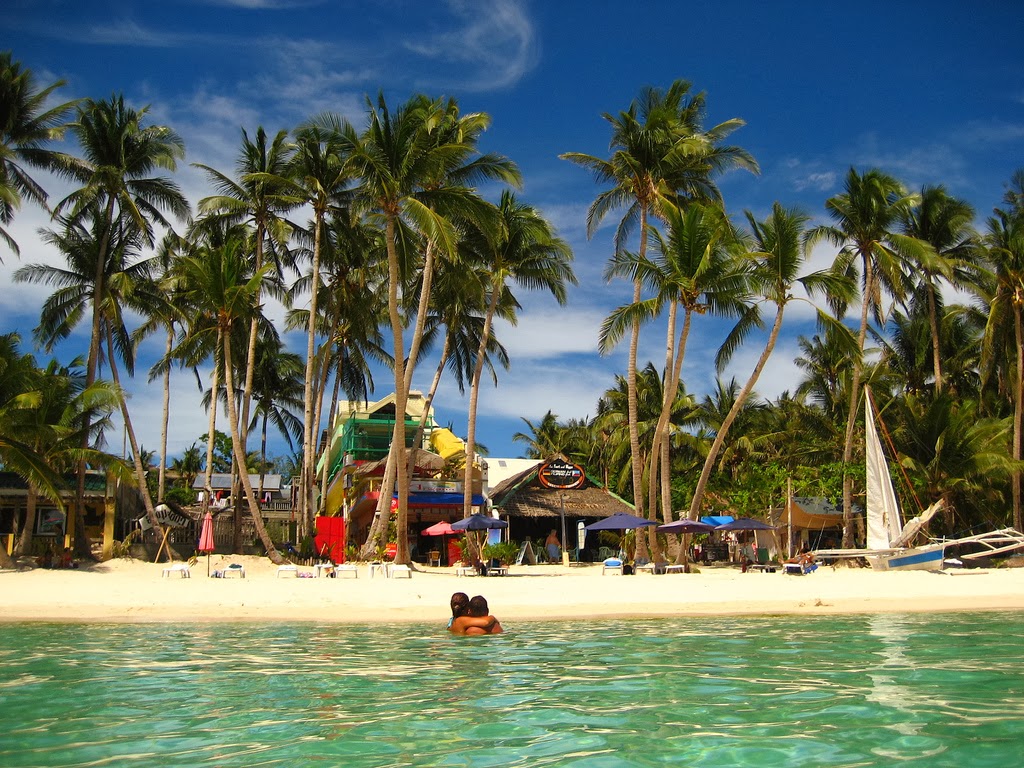 boracay wallpaper,vacation,tropics,palm tree,caribbean,resort