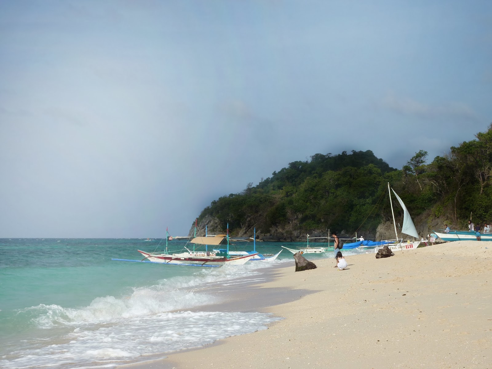 papier peint boracay,plan d'eau,plage,côte,rive,mer