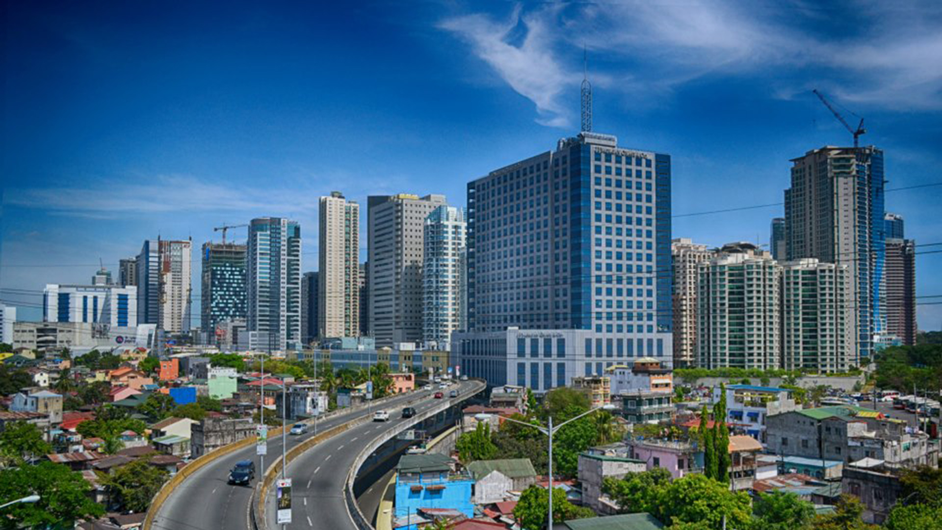 fond d'écran cebu,zone métropolitaine,ville,zone urbaine,paysage urbain,horizon