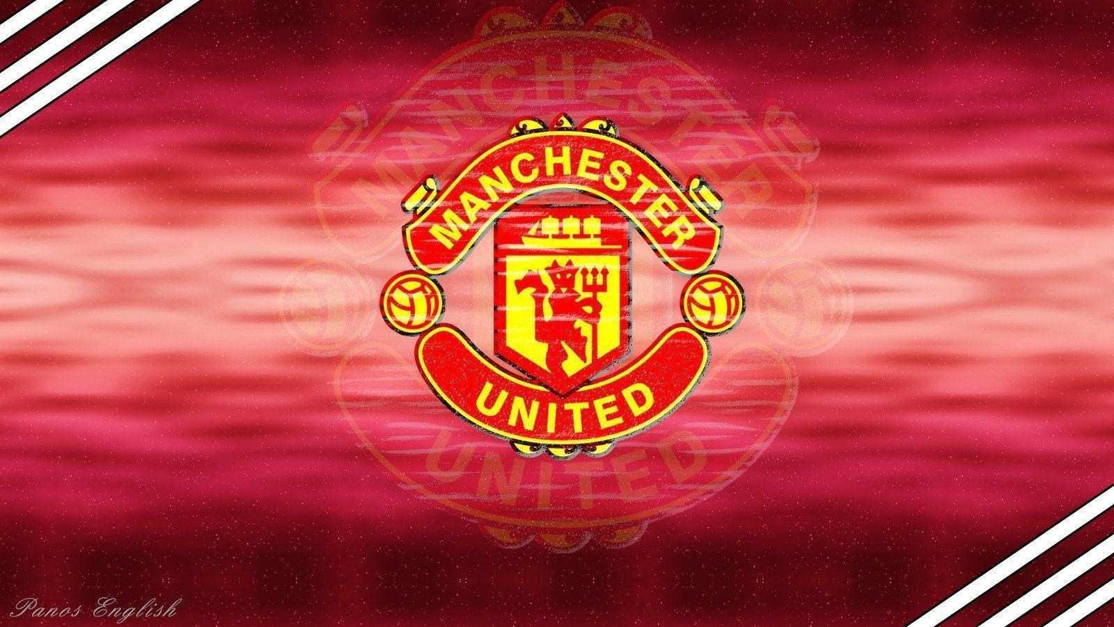 carta da parati gambar manchester united,rosso,emblema,bandiera,font,simbolo