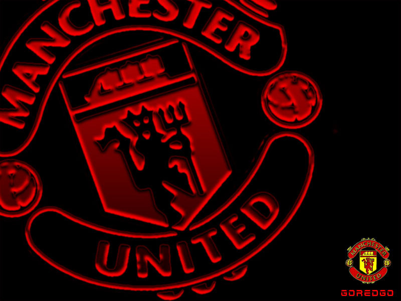 manchester united black wallpaper,schriftart,neonschild,illustration,grafik,elektronische beschilderung