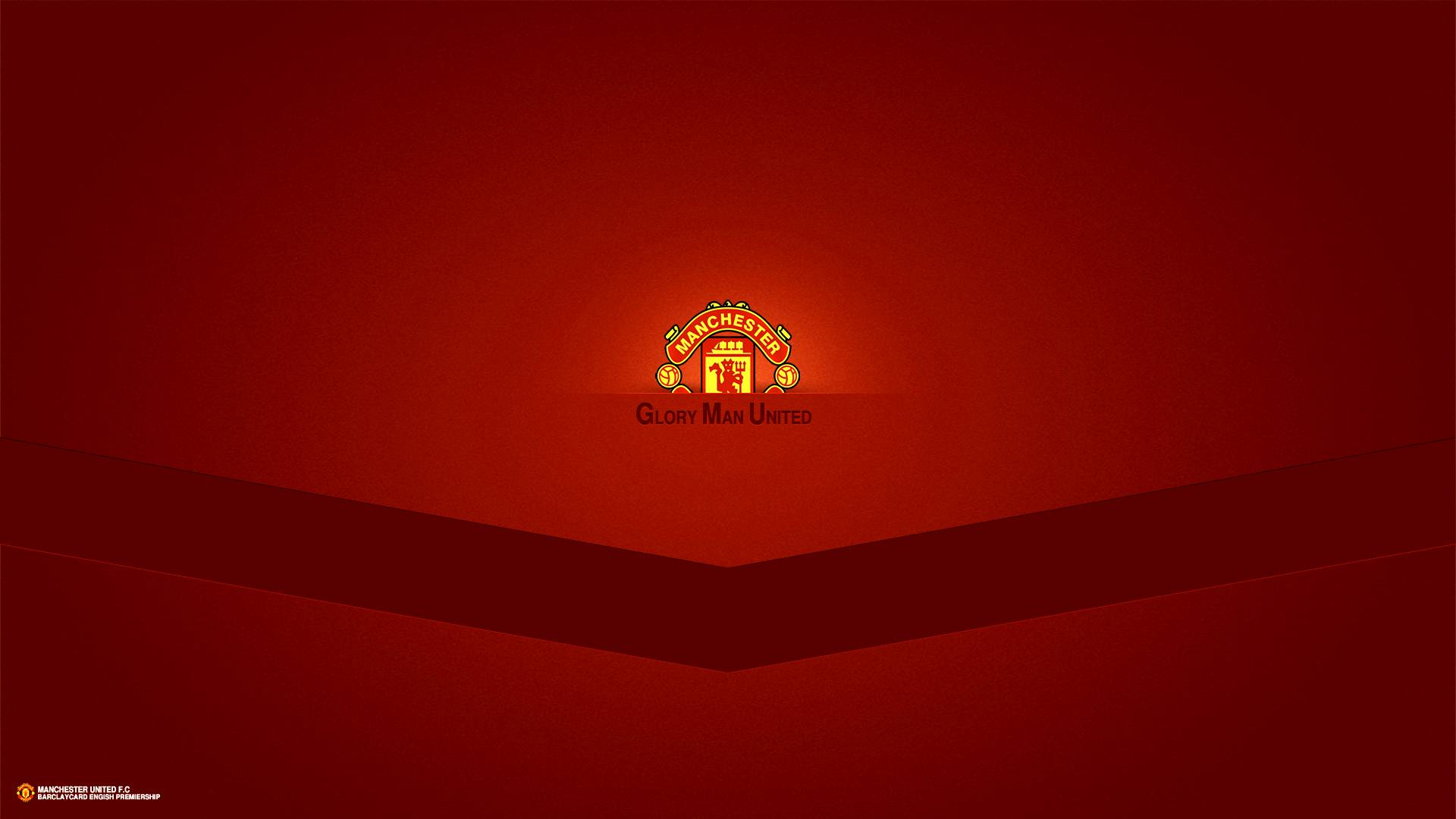 マンチェスターユナイテッド壁紙高解像度 赤 オレンジ アンバー 象徴 フォント Wallpaperuse