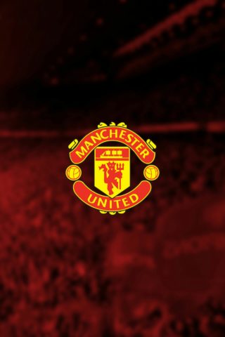manchester united wallpaper android,red,logo,text,font,emblem