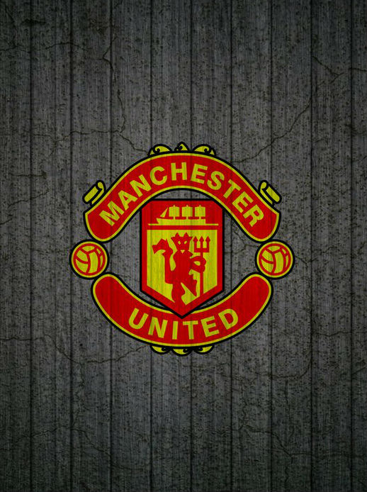 manchester united mobile wallpaper,emblem,logo,text,font,illustration