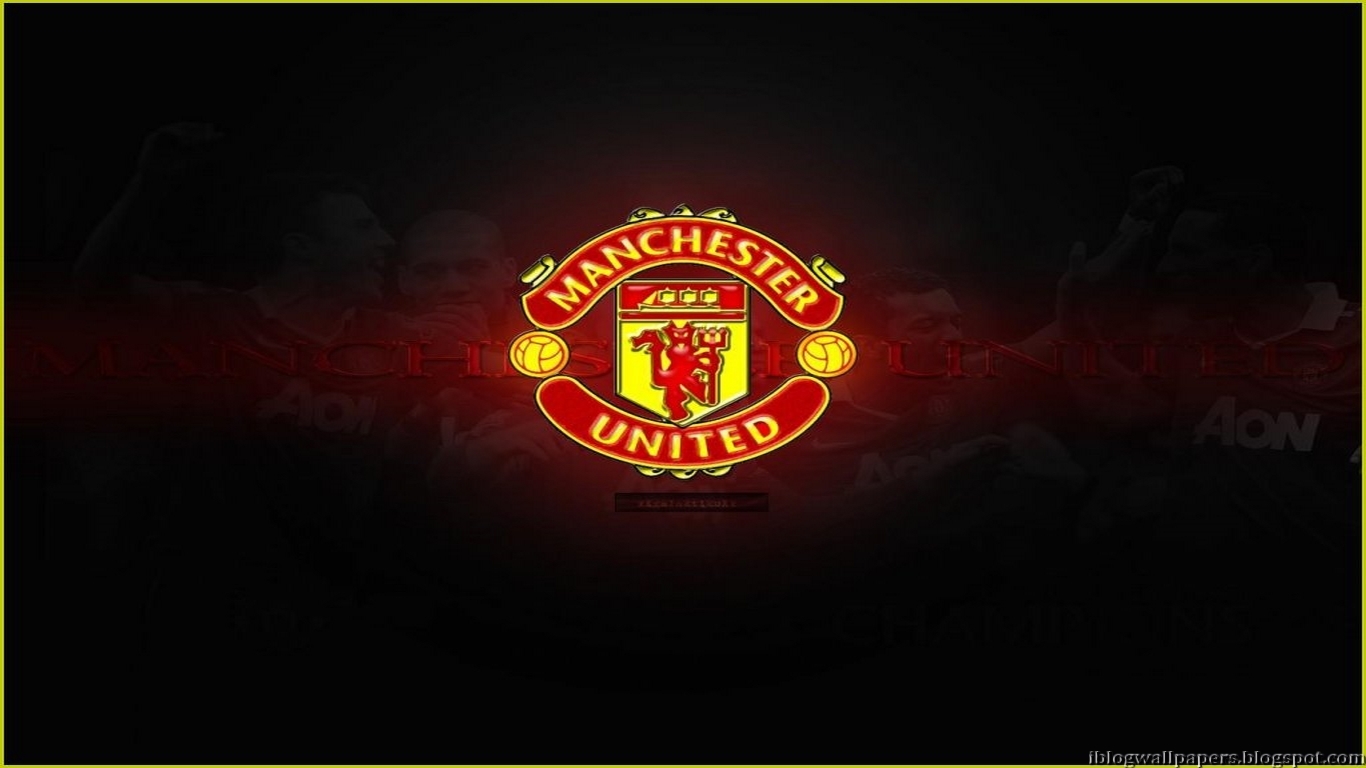 manchester united logo wallpaper descarga gratuita,rojo,emblema,fuente,gráficos,símbolo