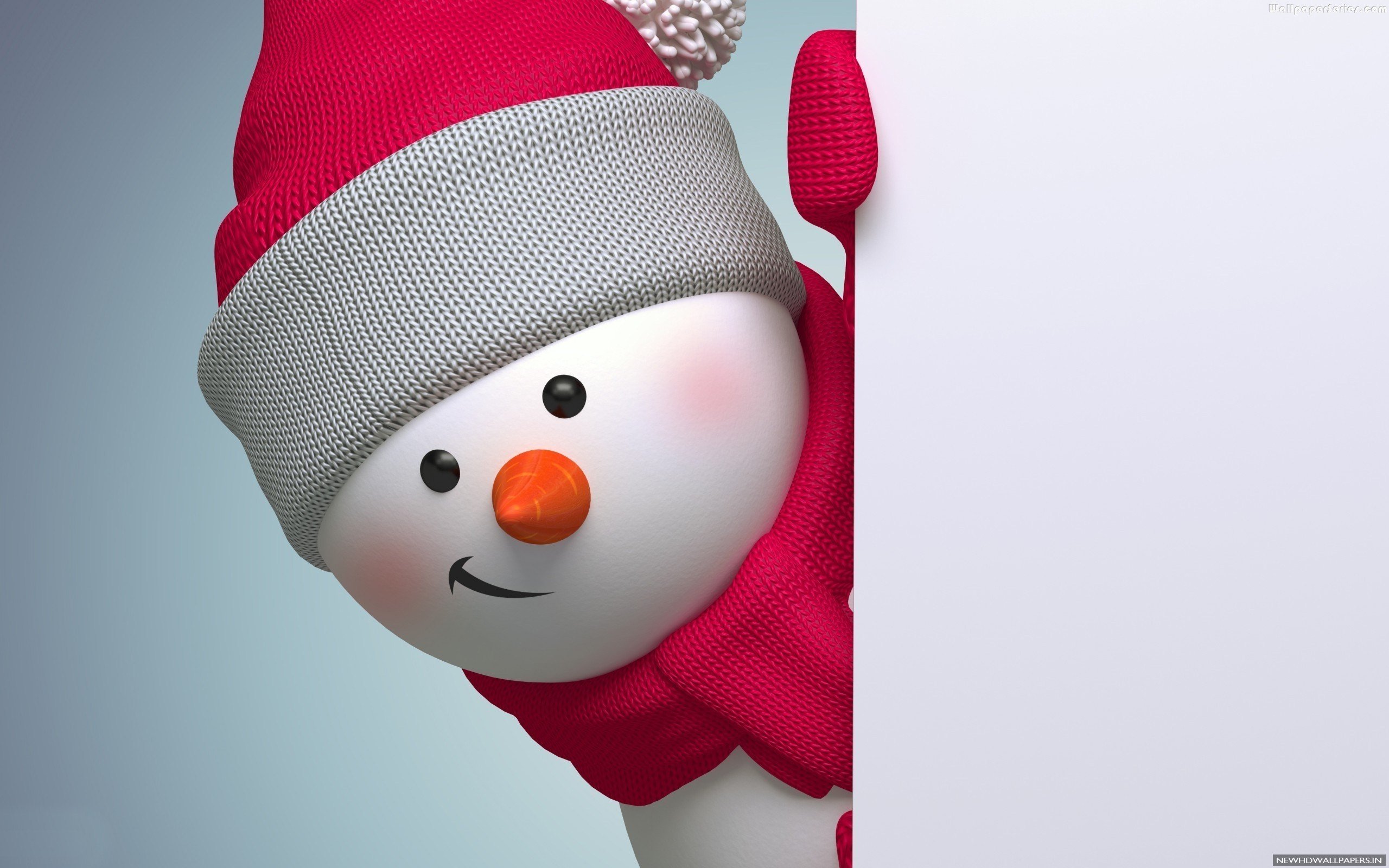 cute wallpapers christmas,snowman,knit cap,fictional character