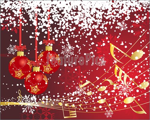 weihnachtstapete mit musik,rot,text,grafikdesign,schriftart,illustration
