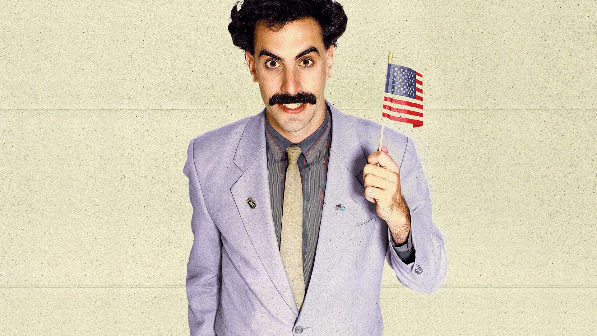 borat wallpaper,facial hair,cool,suit,finger,gesture