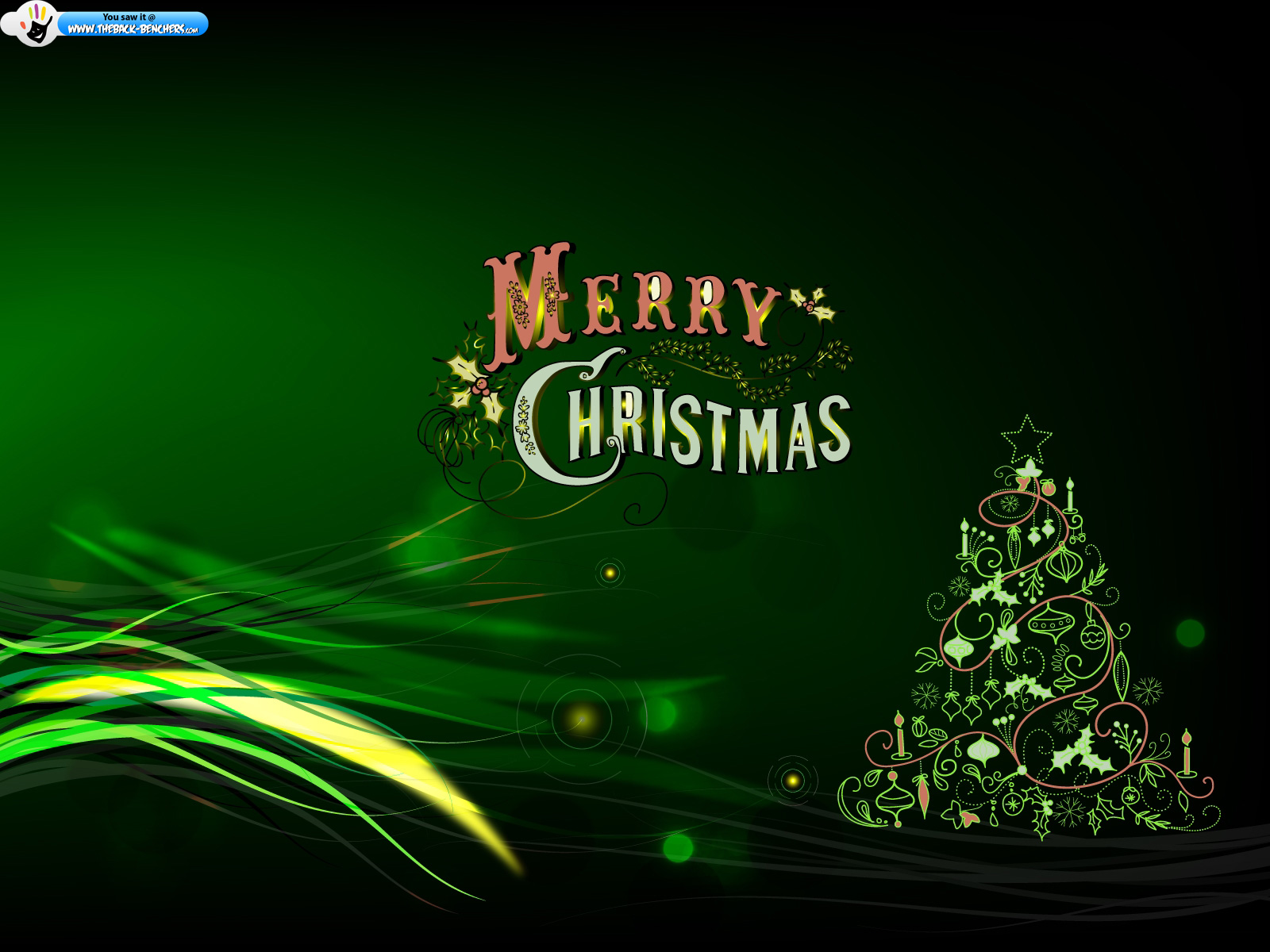 merry christmas 3d wallpaper,green,christmas tree,text,tree,font