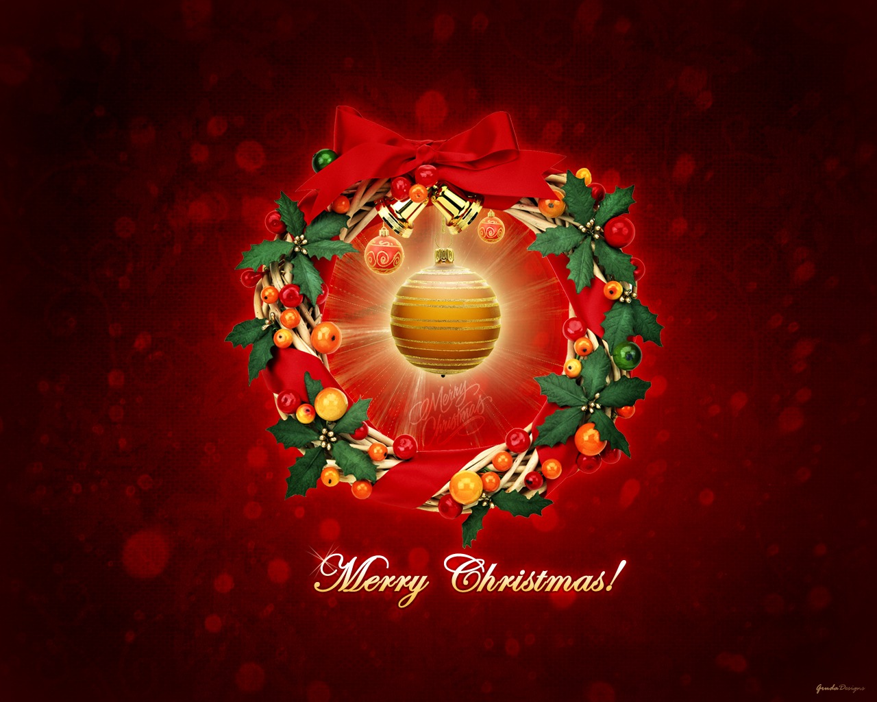 merry christmas 3d wallpaper,red,font,event,graphics,illustration