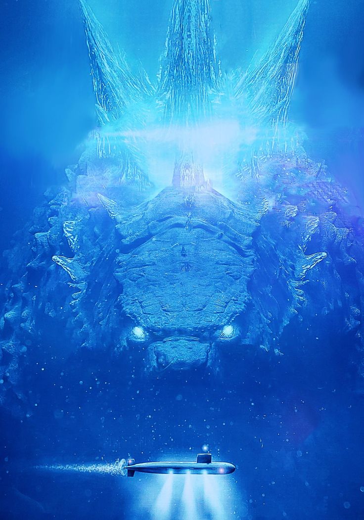 godzilla live wallpaper,blu,acqua,cielo,blu elettrico,oceano