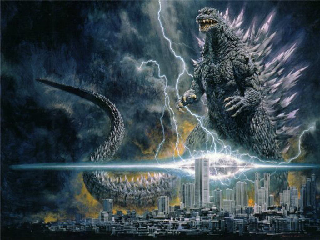 godzilla wallpaper hd,cg artwork,dinosaur,extinction,mythology,fictional character