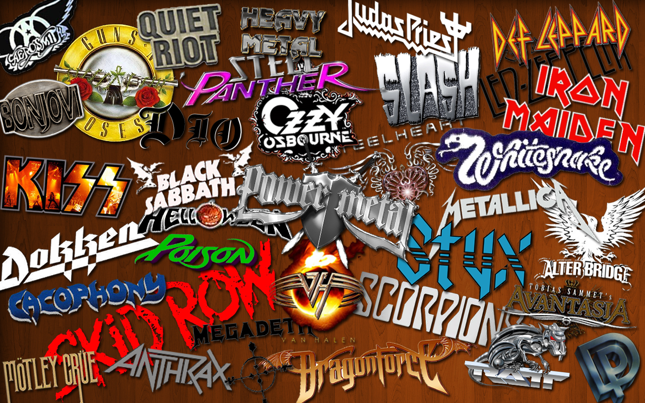 heavy metal rock wallpaper,font,advertising,graphics,banner,art