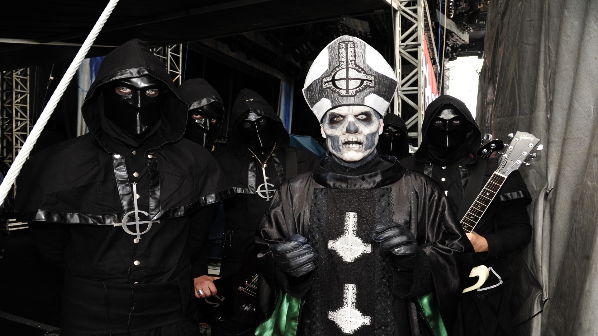 heavy metal bands tapeten,maske,maske,kostüm,persönliche schutzausrüstung,erfundener charakter