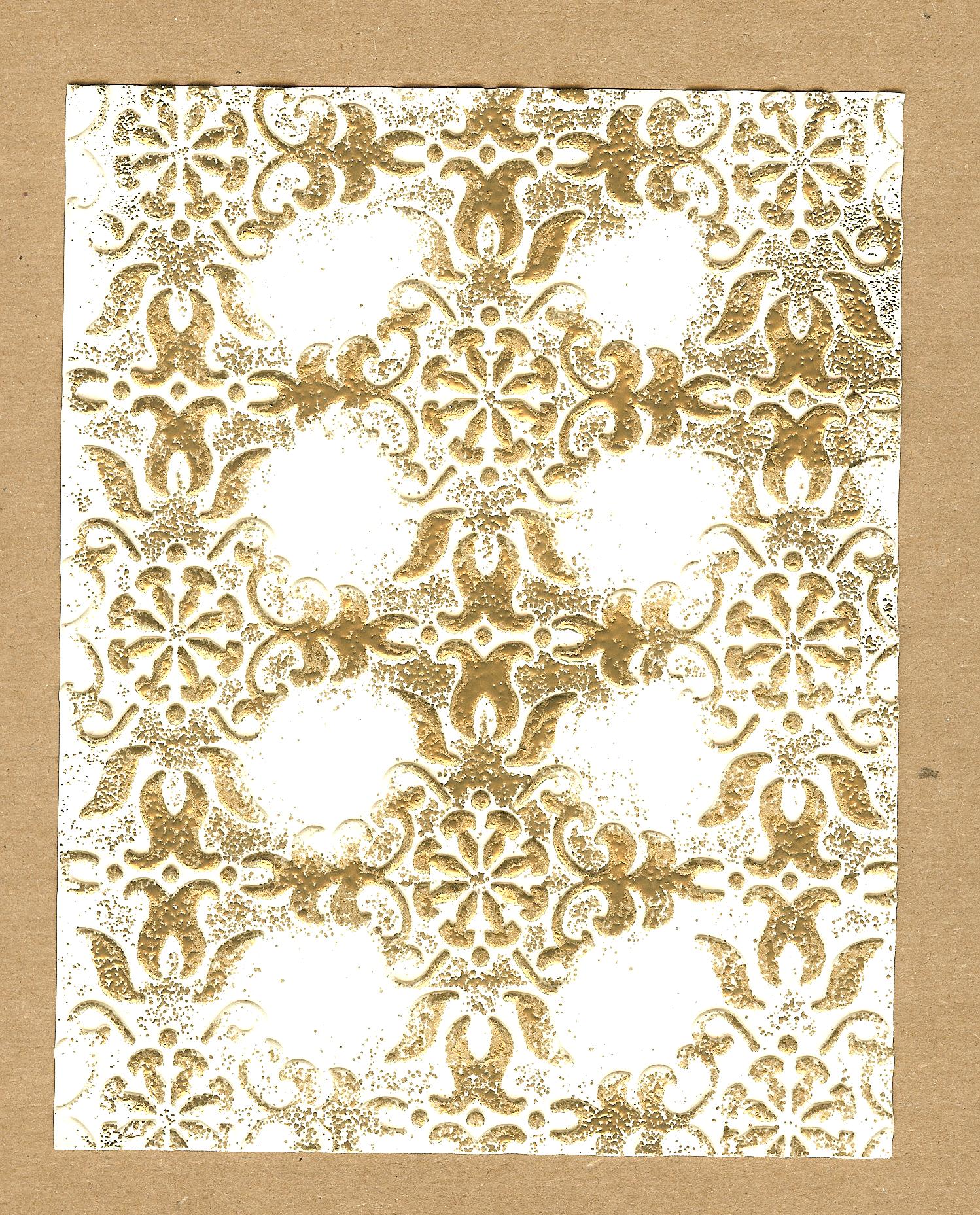 Gold Embossed Wallpaper WallpaperUse