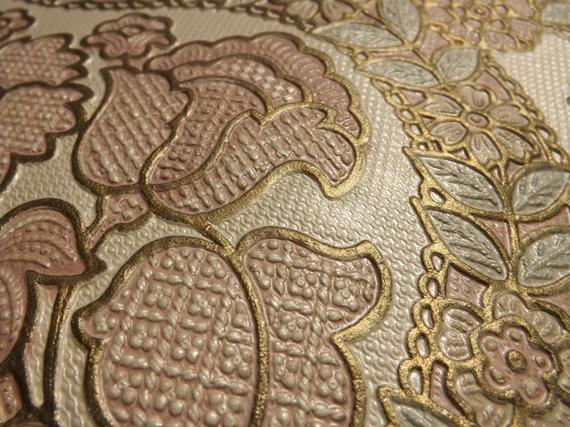 gold embossed wallpaper,pattern,carving,embroidery,textile,design