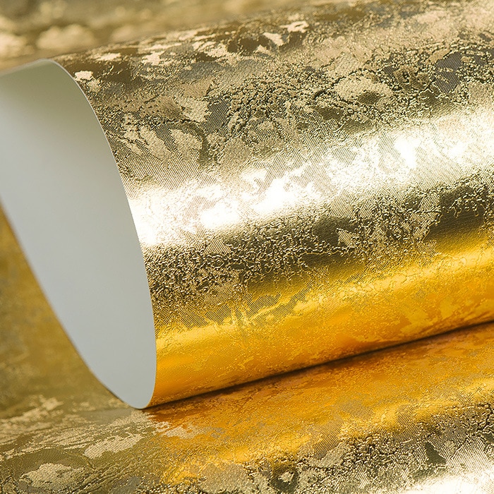 gold embossed wallpaper,yellow,metal,aluminium foil,beige,gift wrapping