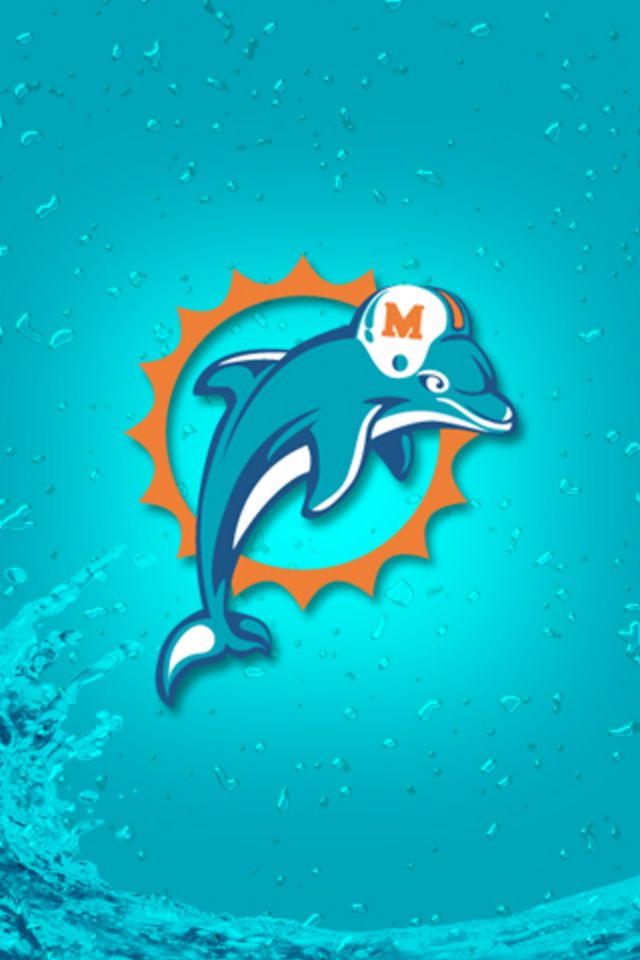 miami dolphins iphone wallpaper,dolphin,aqua,cartoon,illustration,marine mammal
