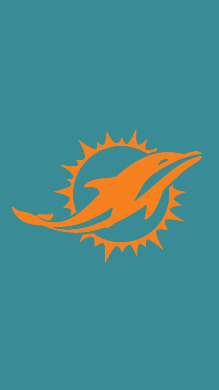 miami dolphins iphone wallpaper,logo,aqua,illustration,font,graphics